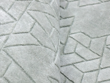 BENNY SILVER - Rectangular handmade wool rug by Edition Bougainville - view 3